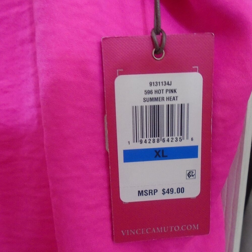 Vince Camuto Ruffle Strap Rumple Tank - Picture 2 of 5